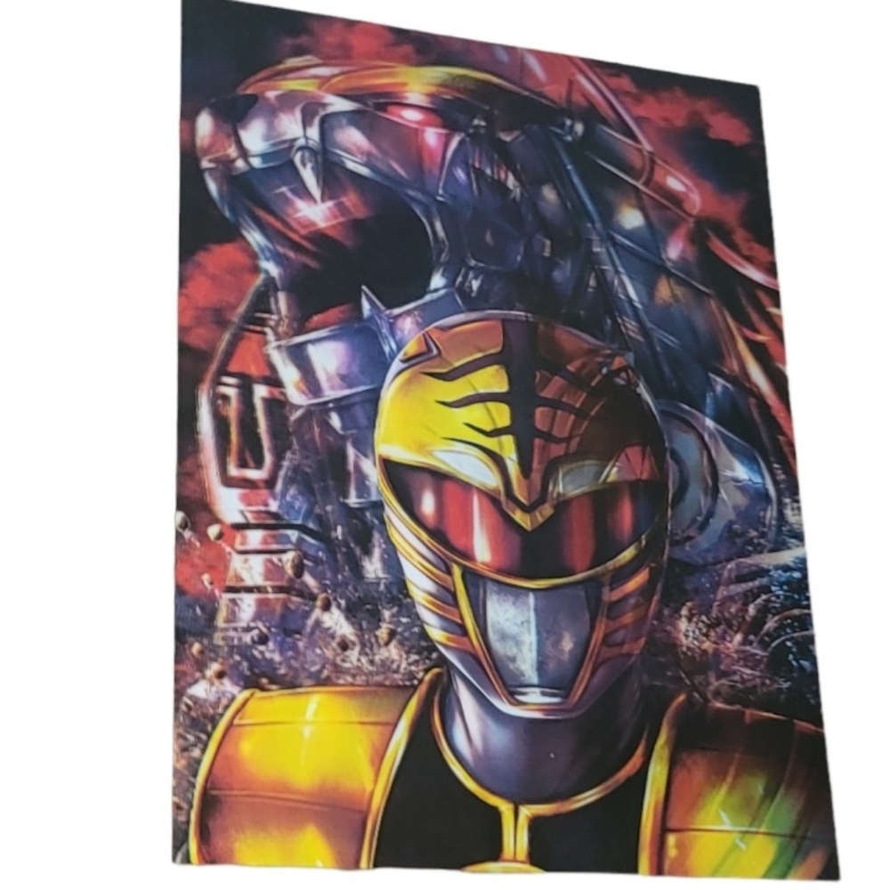 Power Rangers 3D Holographic Lenticular Poster